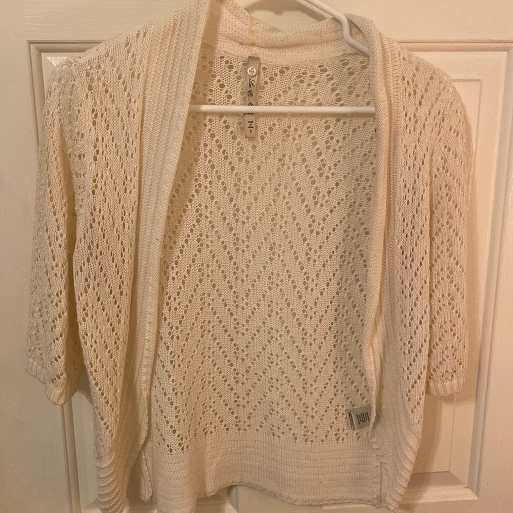 Knit Cropped Cardigan